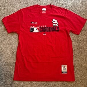 Majestic Red St. Louis Cardinals Tee